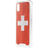 Switzerland Flag Distressed iPhone XS Clear Case